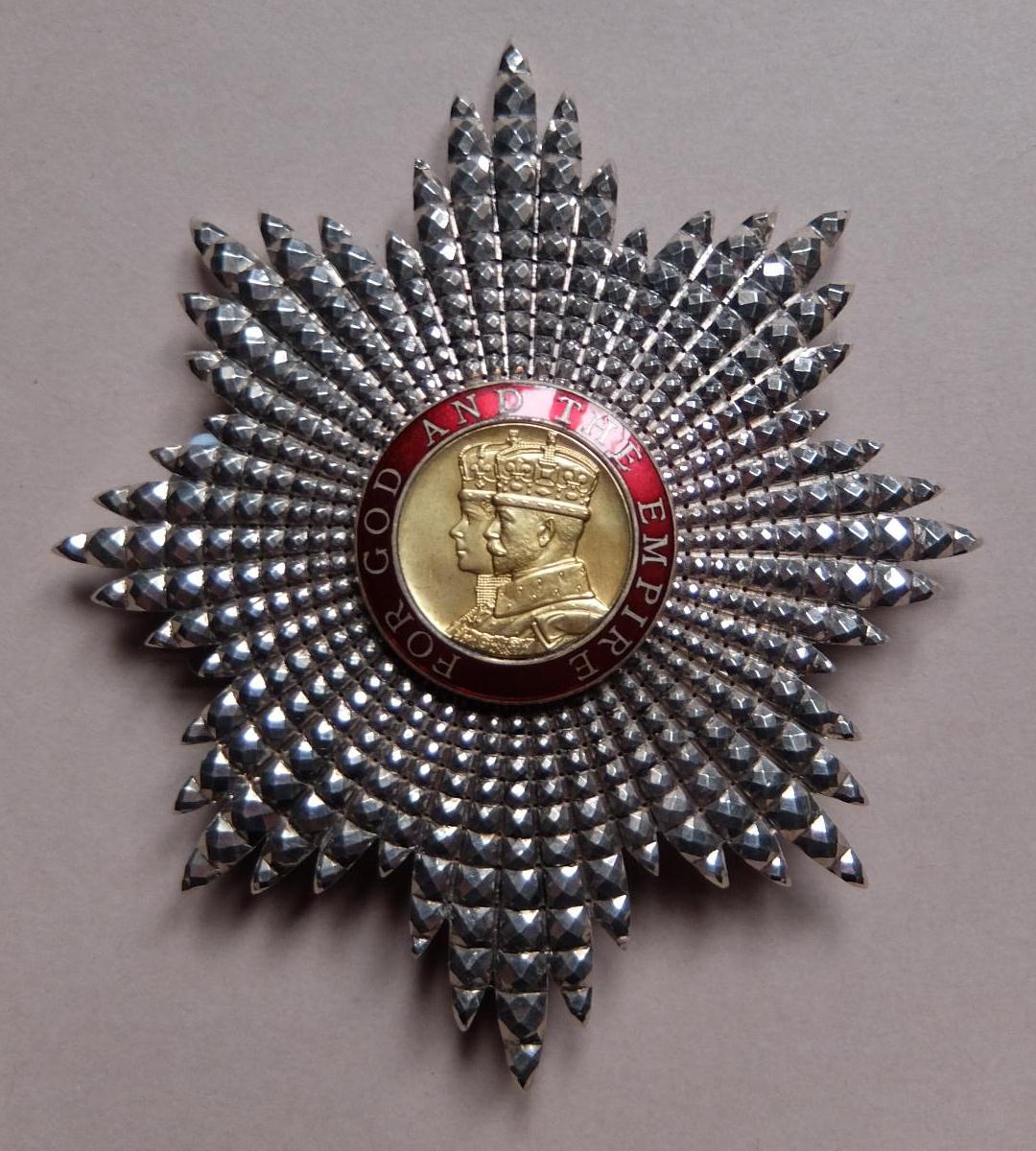 Order of British Empire star