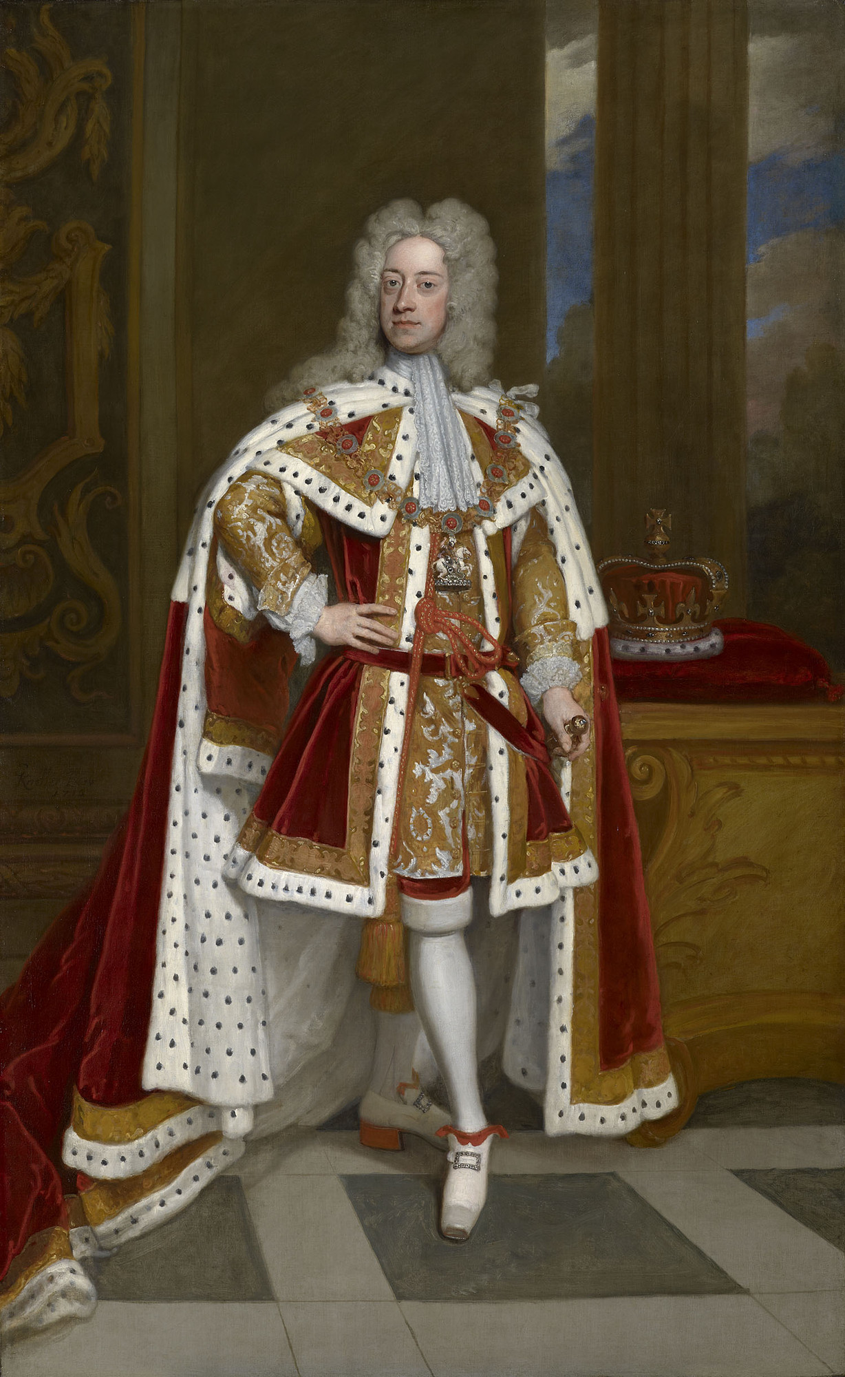 Portrait of George, Prince of Wales the Future King George II