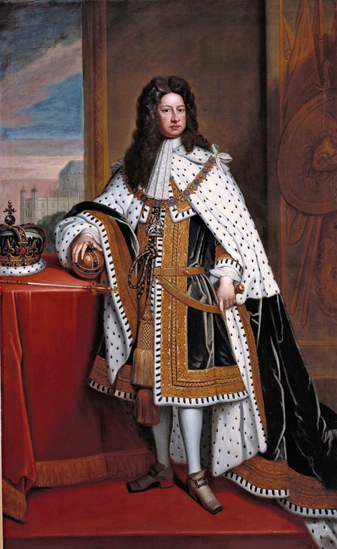 Portrait of King George I by Kneller