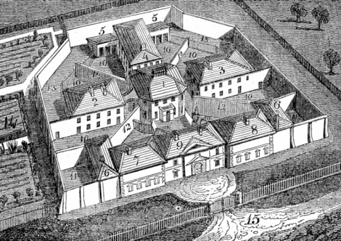 British Prison 1800 Drawing