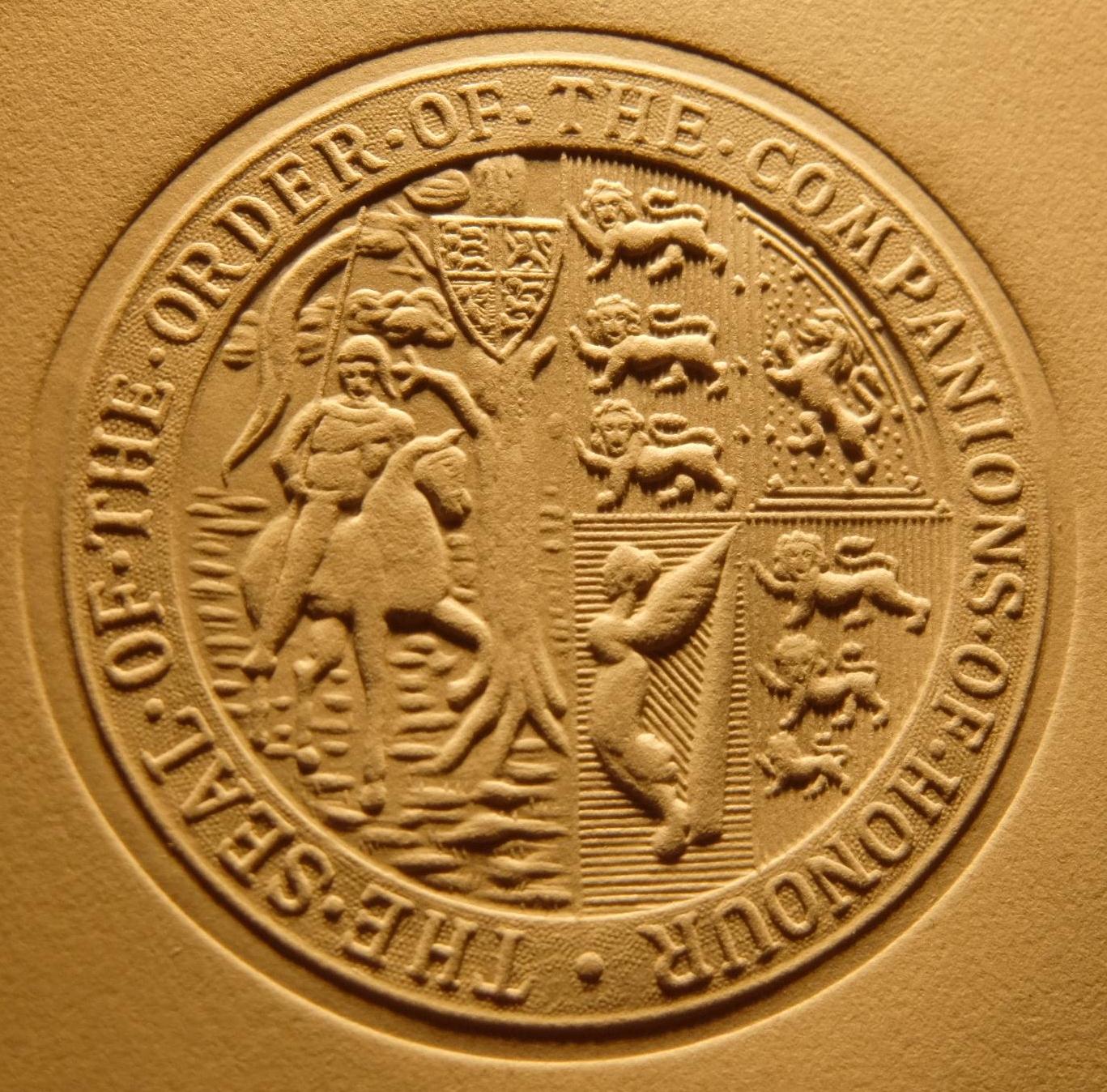 Companions of Honour seal