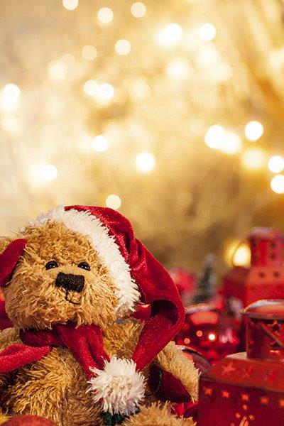 Christmas teddy bear