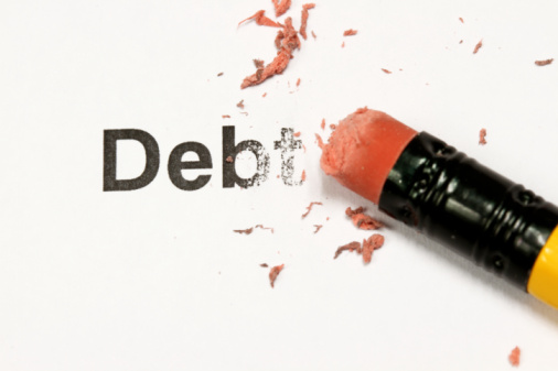 debt being erased