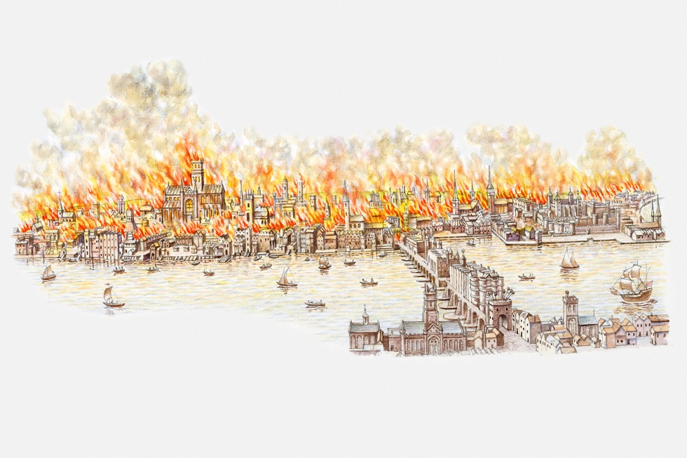 Great Fire London 1666