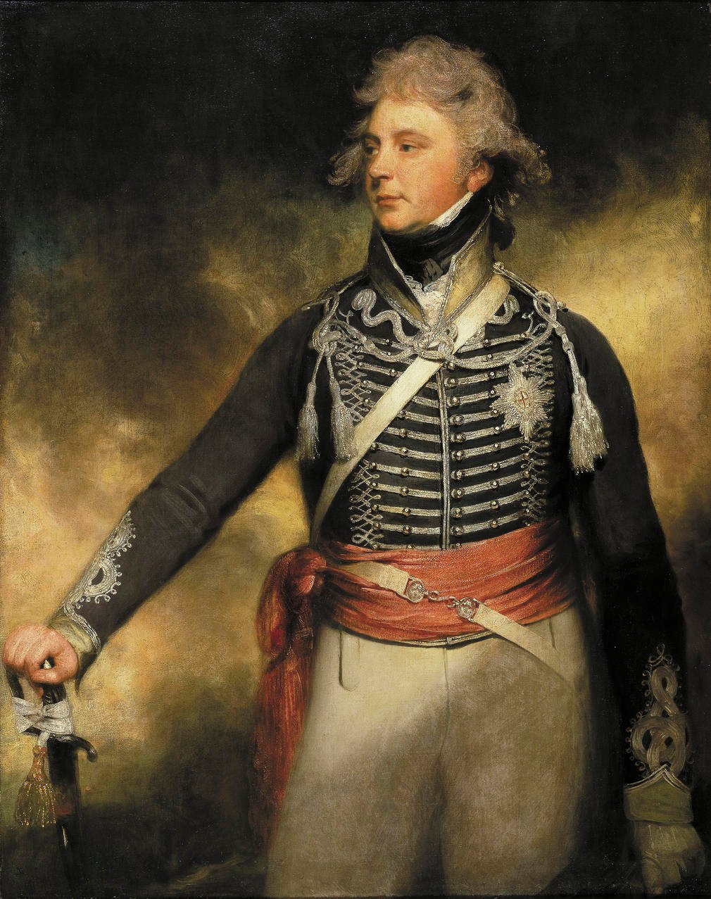 Portrait of George, Prince of Wales (future King George IV) by William Beechey