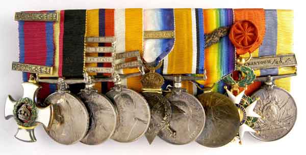 Henderson's medals