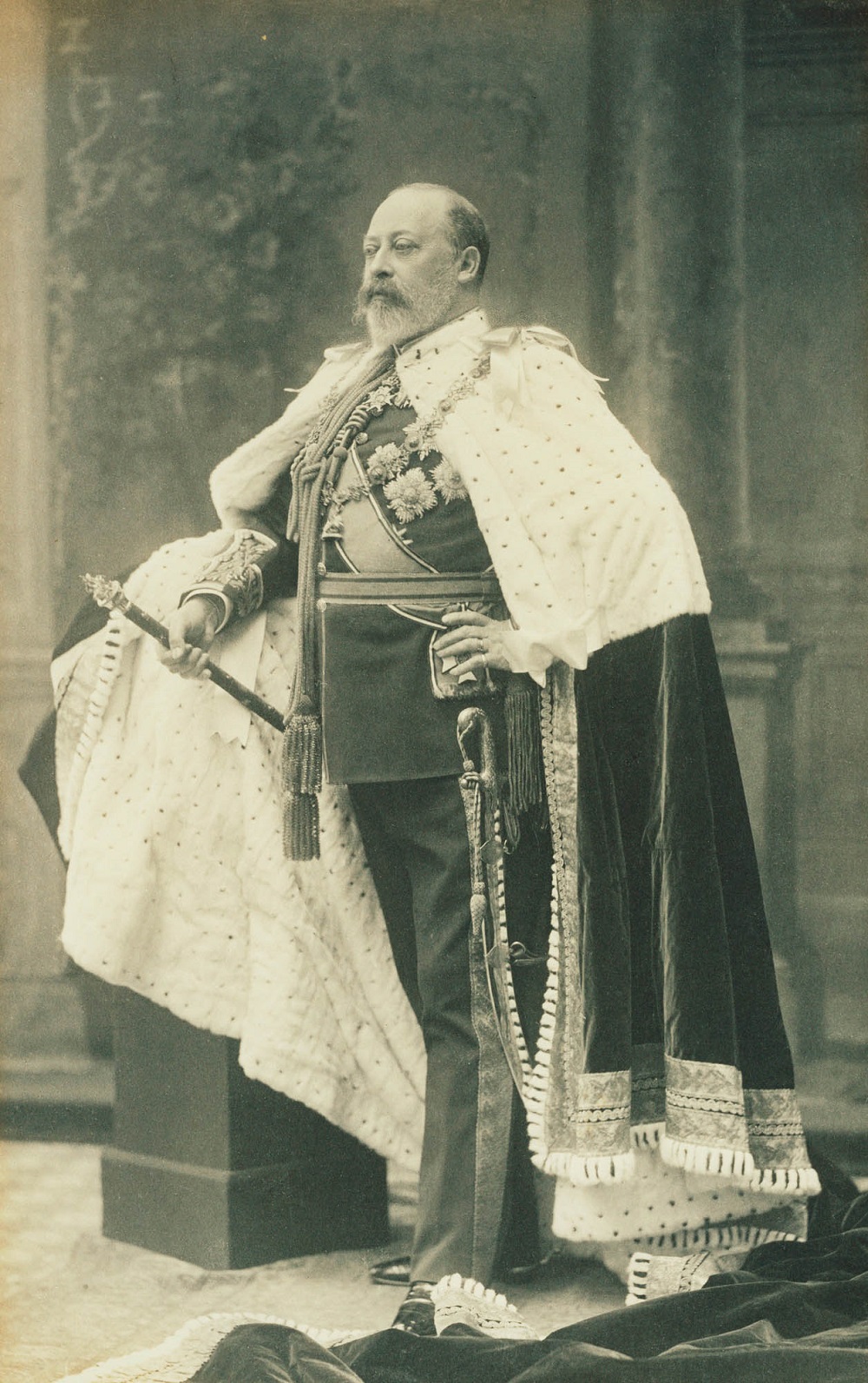 Photo of King Edward VII by Downey