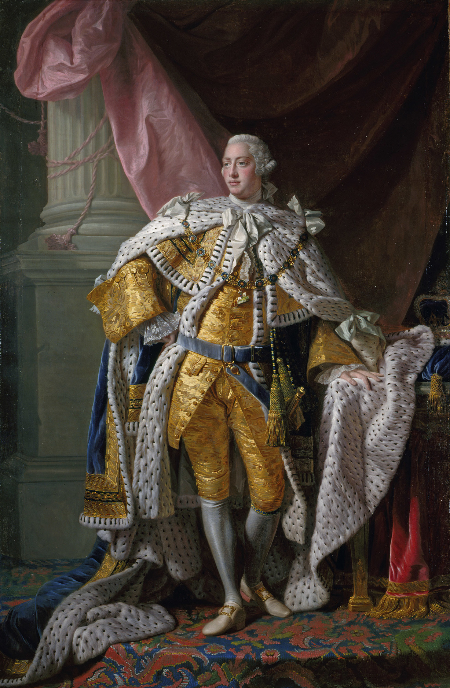 Portrait of King George III by Allan Ramsay