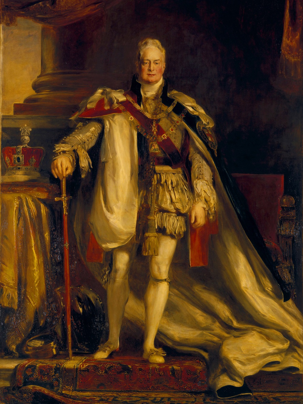 Portrait of King William IV by David Wilkie