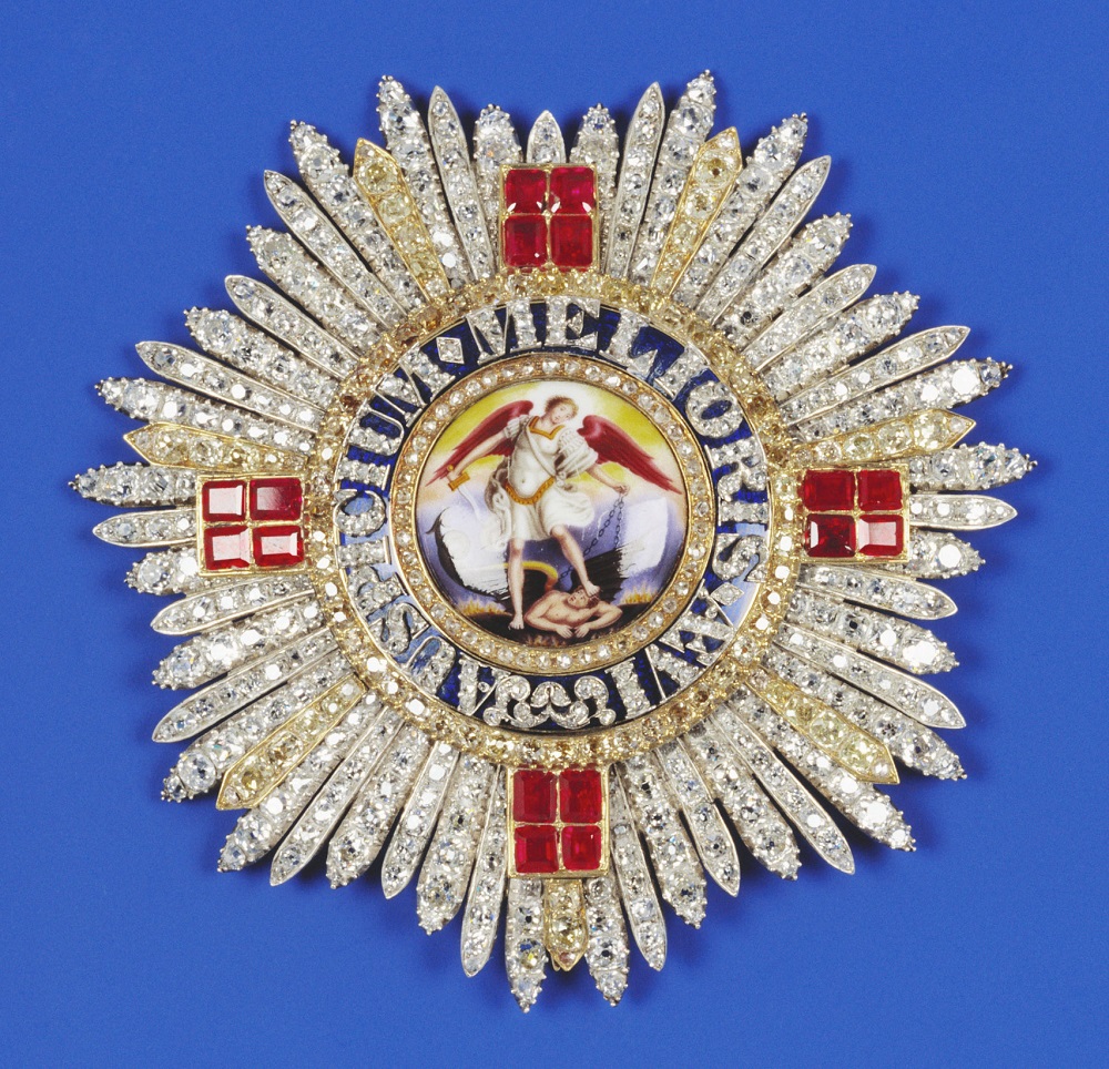 Order of St Michael and St George Star from 1820