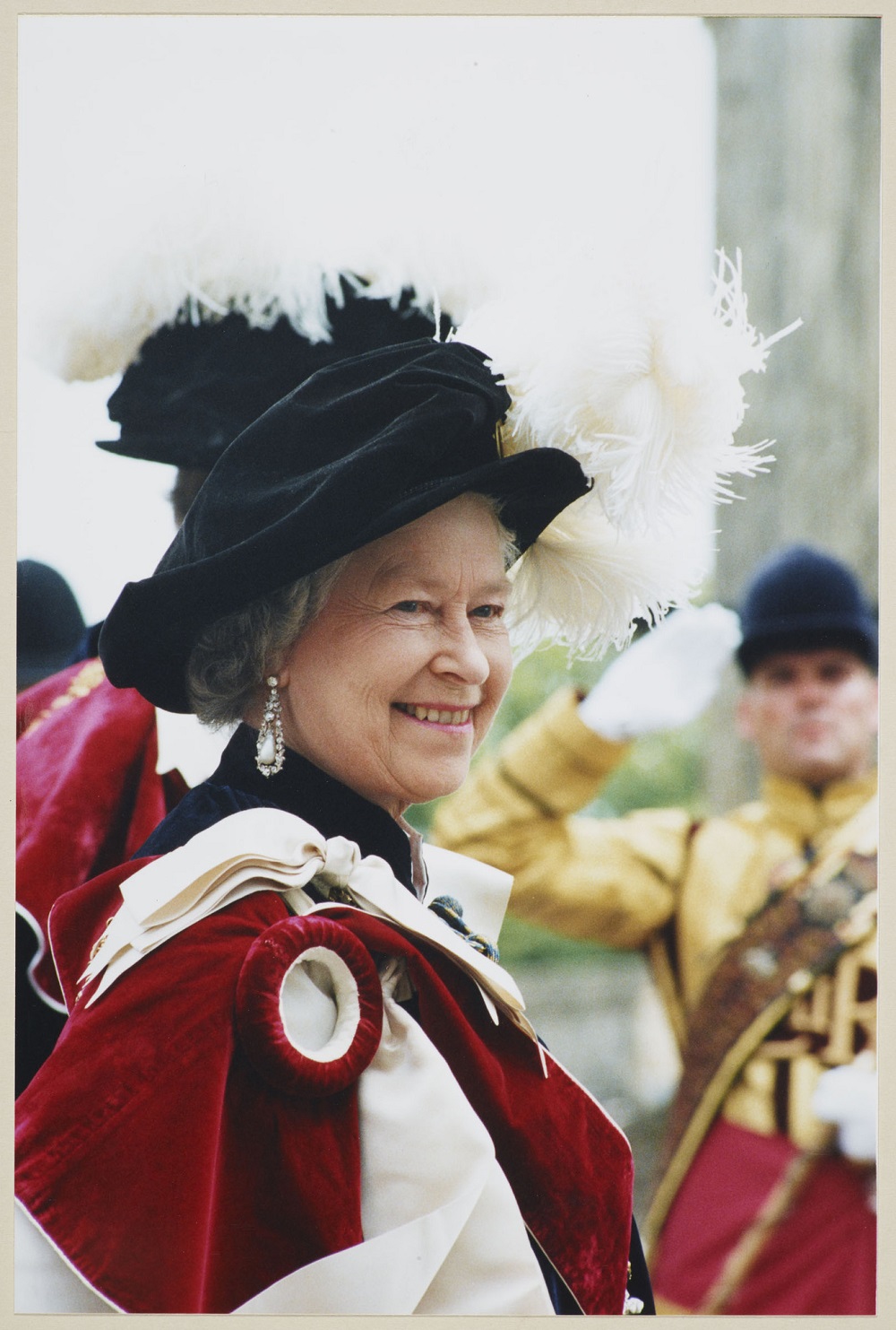 Queen Elizabeth II at Garter Day 1998