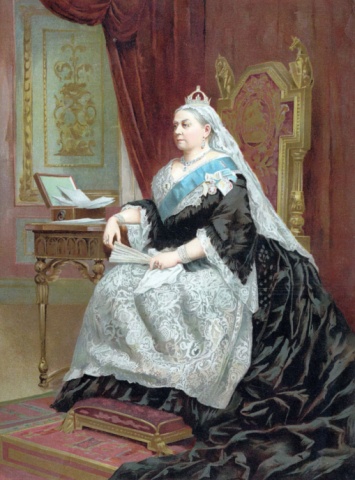 Queen Victoria Throne